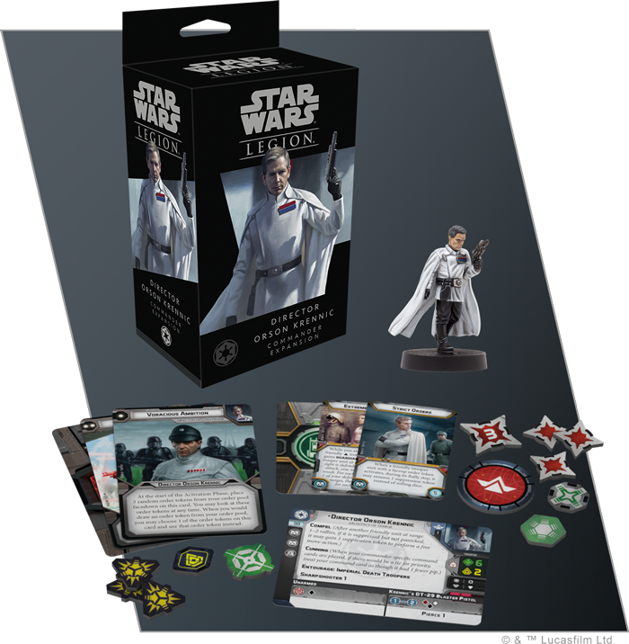 Star Wars : Legion - Director Orson Krennic Commander Expansion